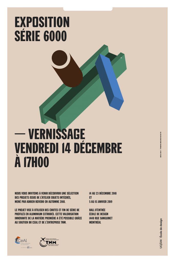 Affiche de l'exposition Série 6000